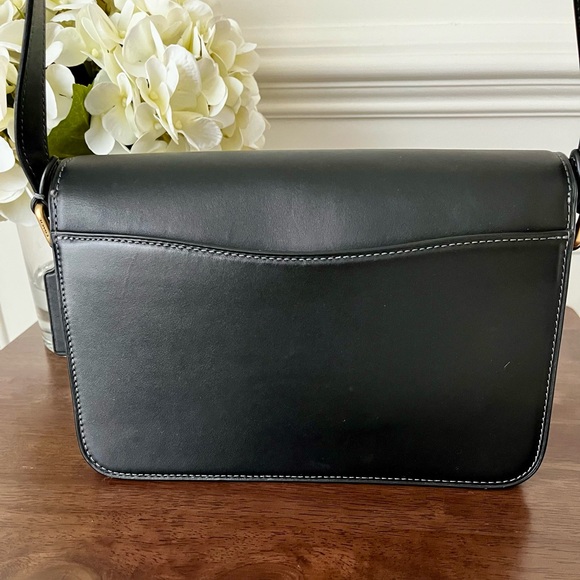 Coach Studio Bag Black Glovetanned Leather EUC soft lining Gold Hardware 🖤 - Picture 5 of 16